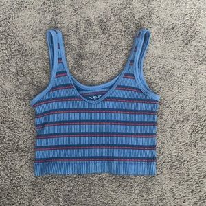 Blue/Red Striped Tank Top (Urban Outfitters)
